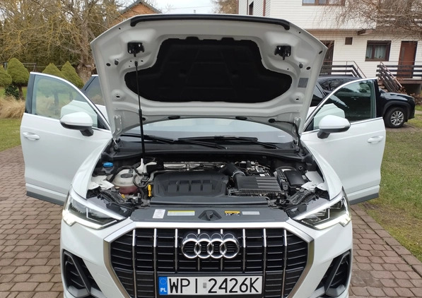 Audi Q3 cena 155900 przebieg: 11187, rok produkcji 2022 z Oborniki małe 352